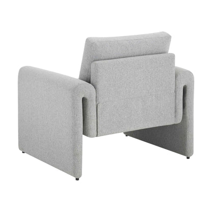 Alba Accent Chair - Light Grey - DUSK