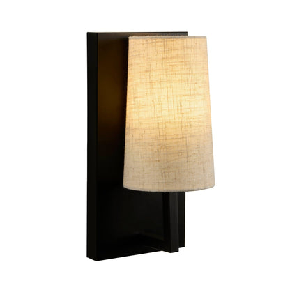 Alban LED Rechargeable Wall Light - Black - DUSK