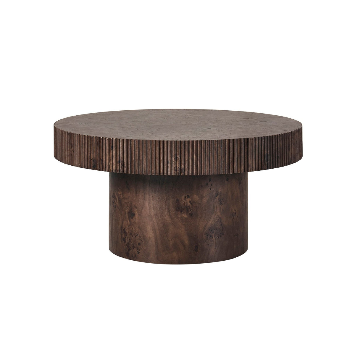 Aleyna Coffee Table - Dark Burl - DUSK