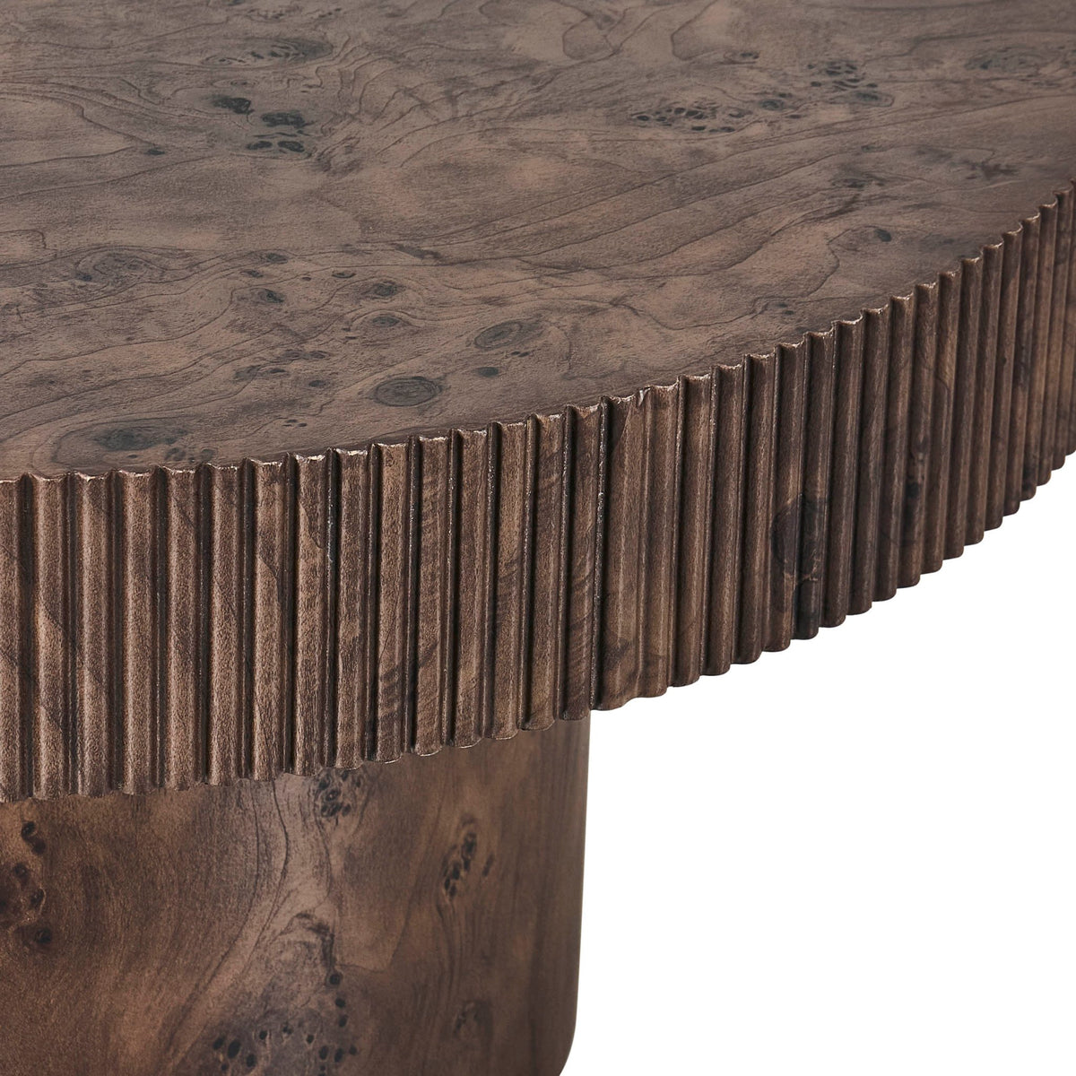 Aleyna Coffee Table - Dark Burl - DUSK