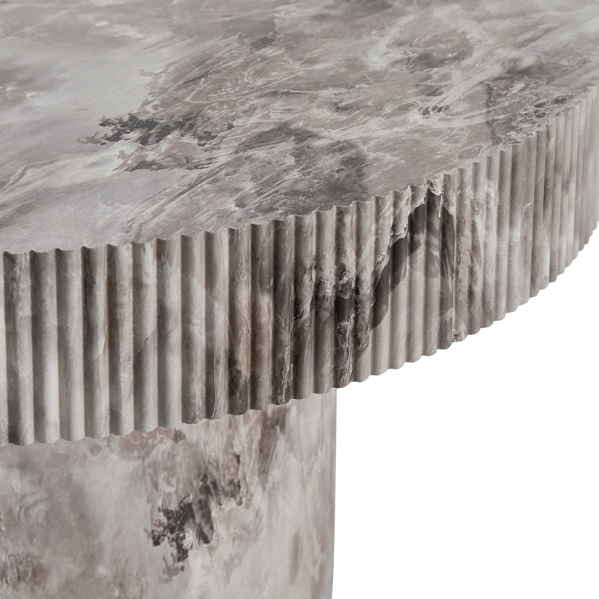 Aleyna Coffee Table - Marble Effect - DUSK