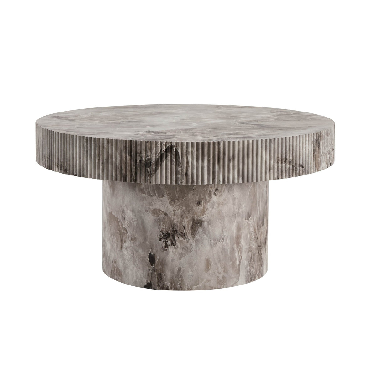 Aleyna Coffee Table - Marble Effect - DUSK