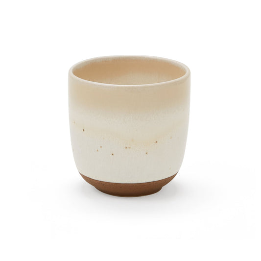 Alfredo Speckled Stoneware Set of Handleless Coffee Mugs - DUSK