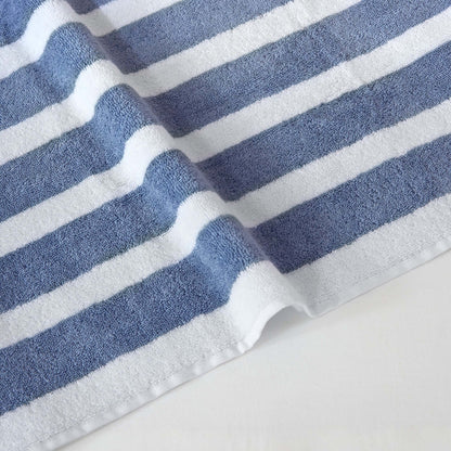 Algarve Luxury Stripe Towel Collection - French Blue - DUSK
