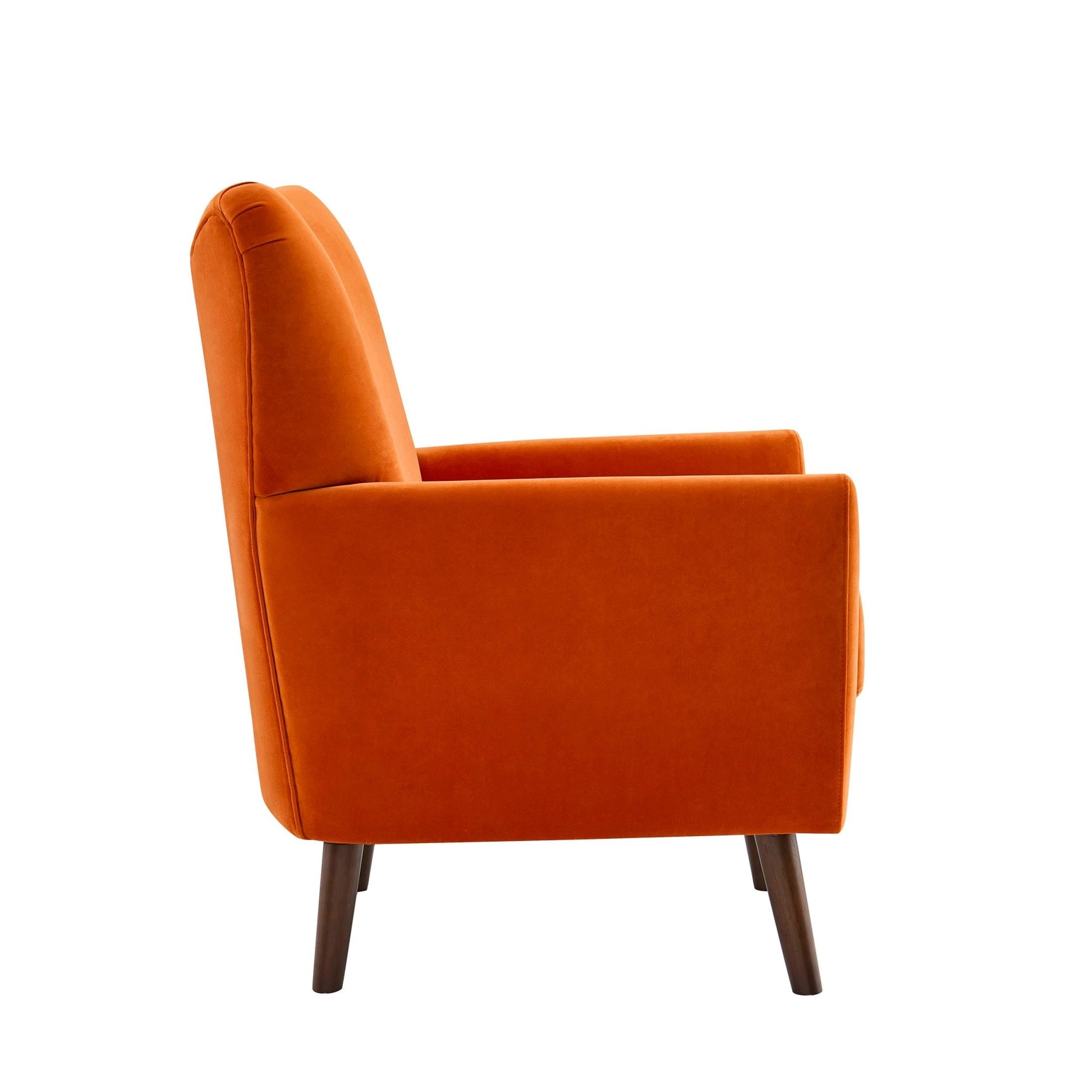 Alia Accent Chair - Bright Orange - DUSK