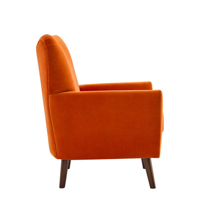 Alia Accent Chair - Bright Orange - DUSK