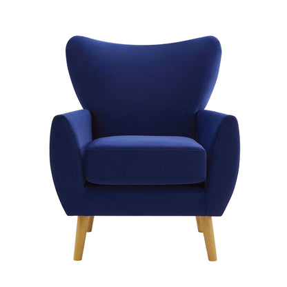 Alia Accent Chair - Royal Blue - DUSK