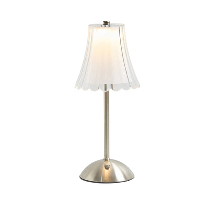 Alma Silver Rechargeable Lamp - Silver - DUSK