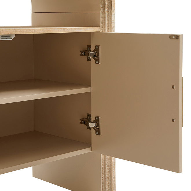 Alora 4 Door Sideboard - Washed Wood - DUSK