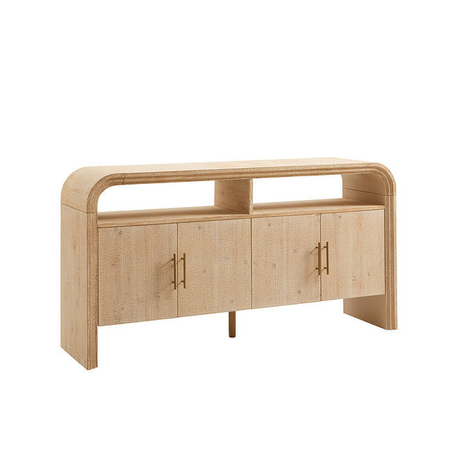 Alora 4 Door Sideboard - Washed Wood - DUSK