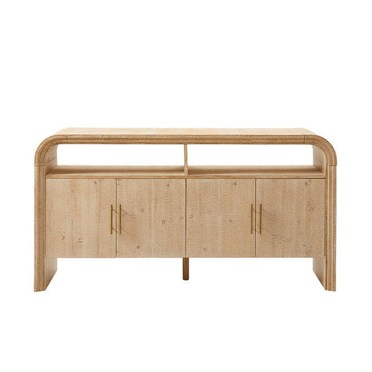 Alora 4 Door Sideboard - Washed Wood - DUSK