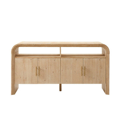 Alora 4 Door Sideboard - Washed Wood - DUSK