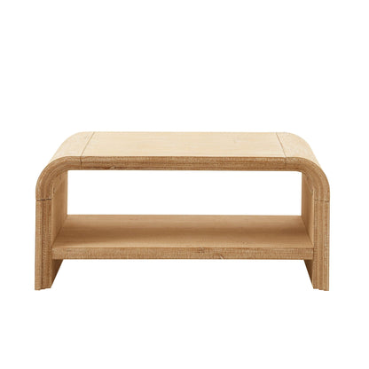 Alora Coffee Table - Washed Wood - DUSK