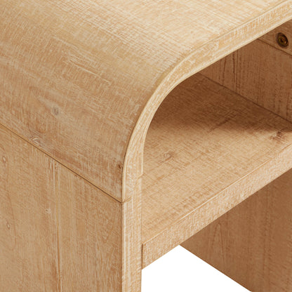 Alora Side Table - Washed Wood - DUSK