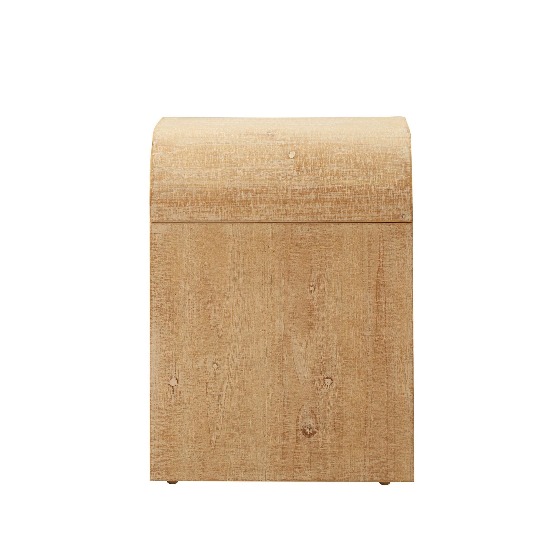 Alora Side Table - Washed Wood - DUSK