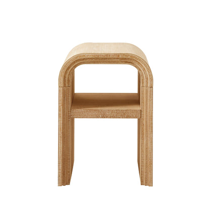 Alora Side Table - Washed Wood - DUSK