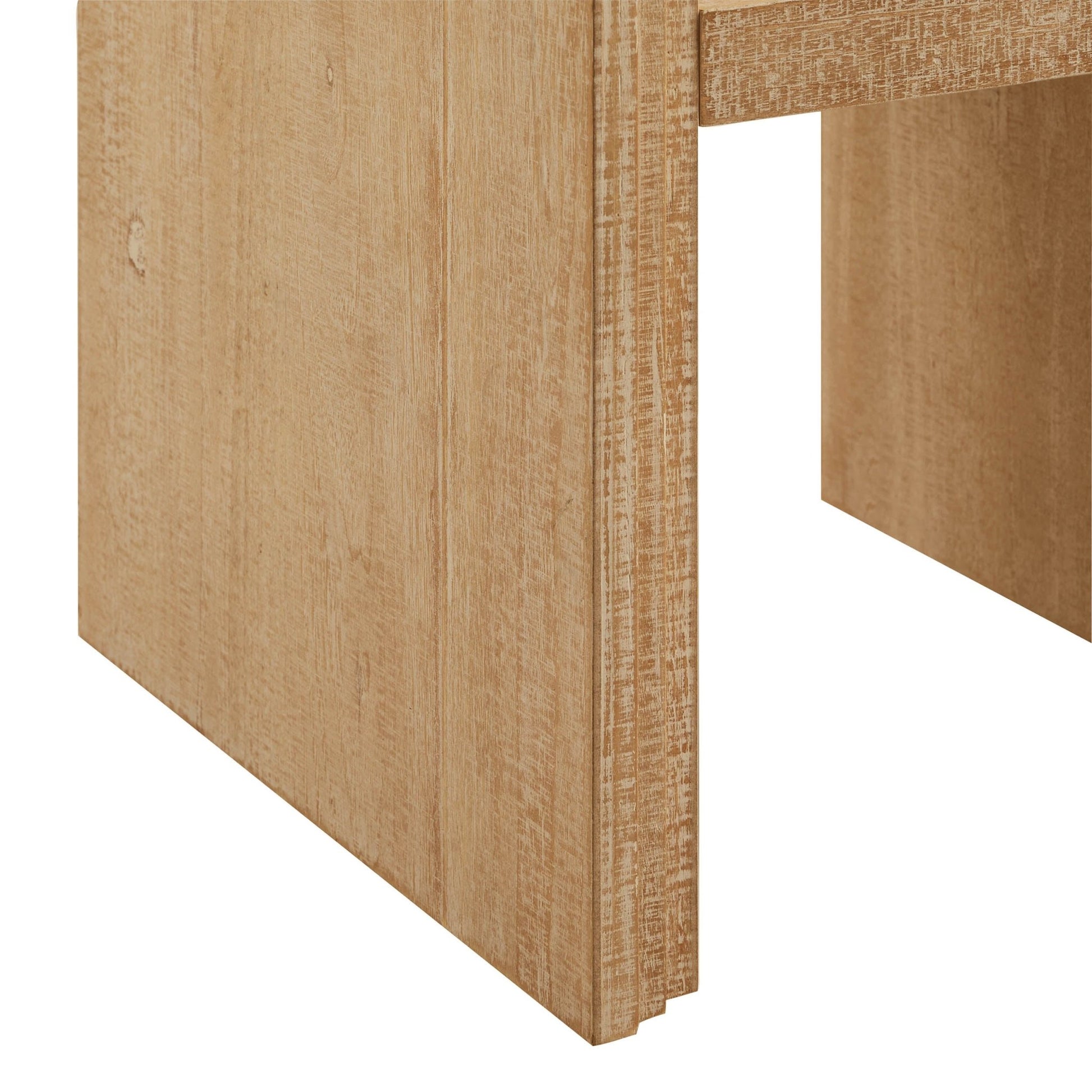 Alora Side Table - Washed Wood - DUSK