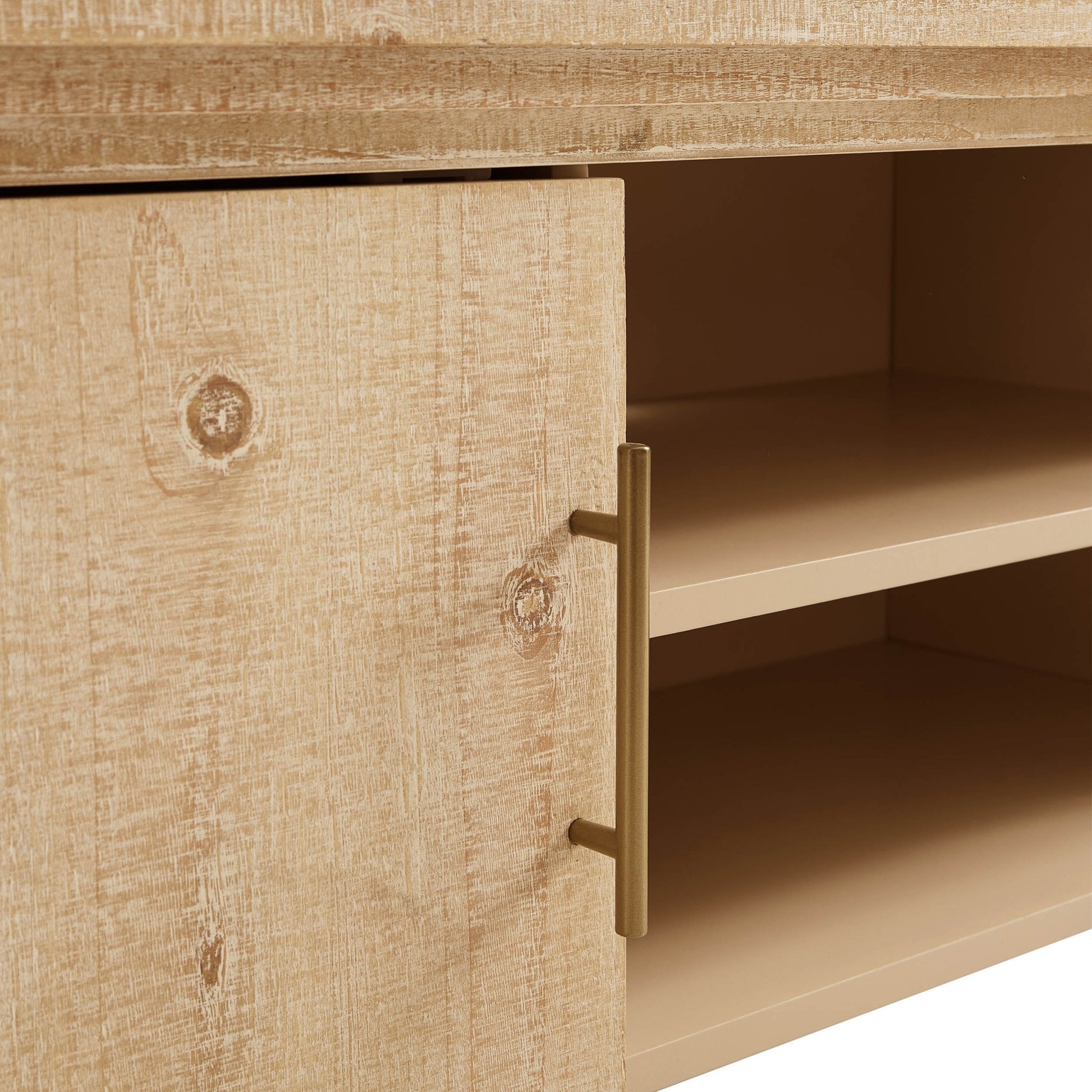 Alora Tv Unit for TVs up to 60" - Washed Wood - DUSK