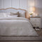 Amalfi Pinstripe Duvet Cover Set - White/Navy - DUSK