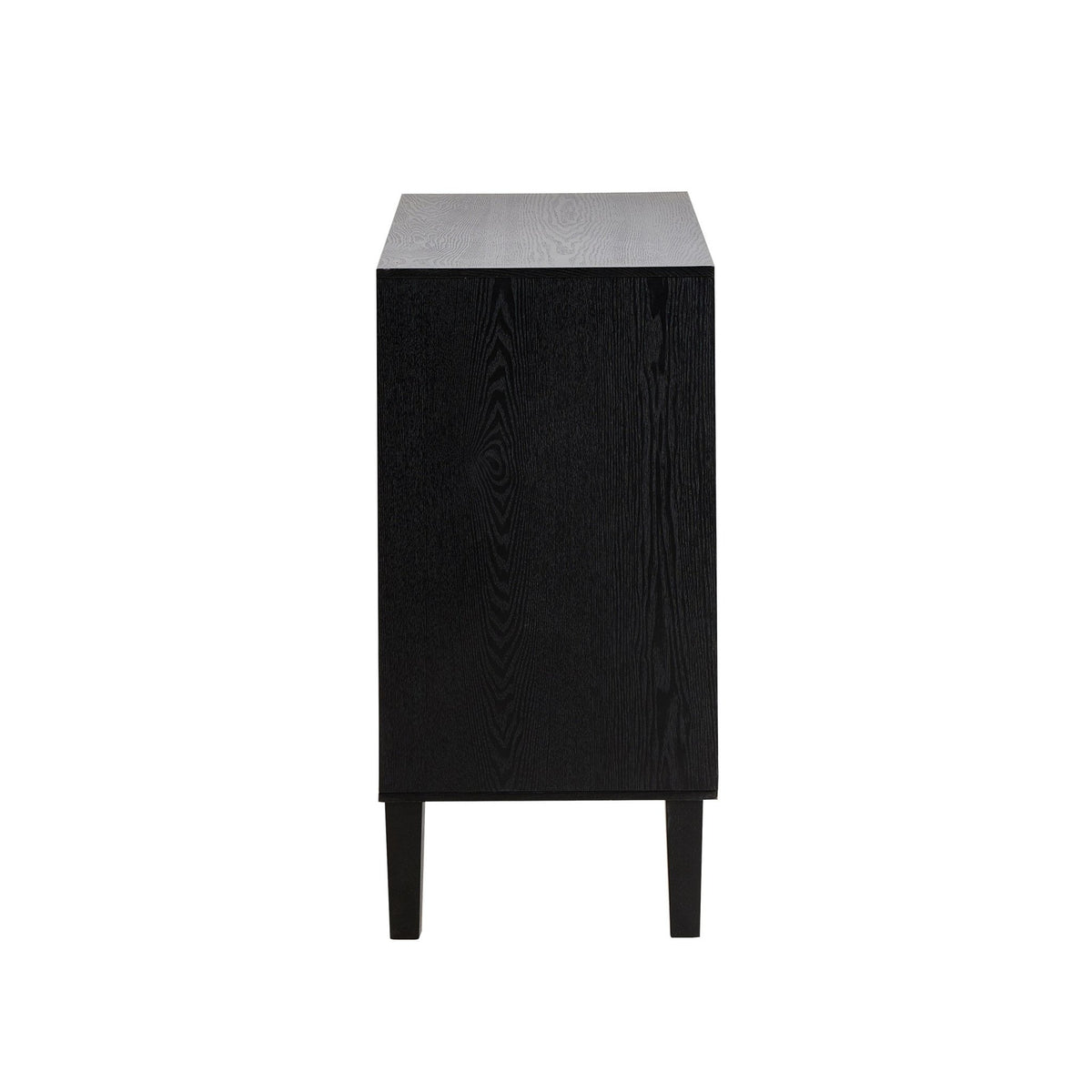 Amaya Ash 2 Door Sideboard - Black - DUSK