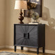 Amaya Ash 2 Door Sideboard - Black - DUSK