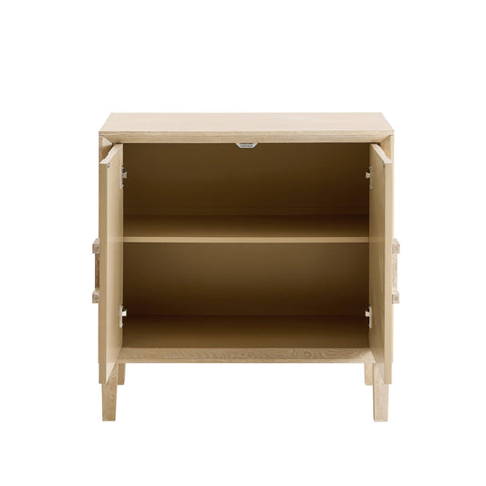 Amaya Ash 2 Door Sideboard - Light Wood - DUSK