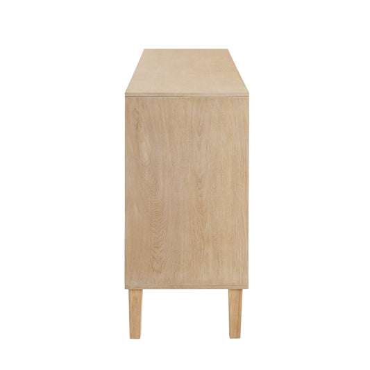 Amaya Ash 4 Door Sideboard - Light Wood - DUSK
