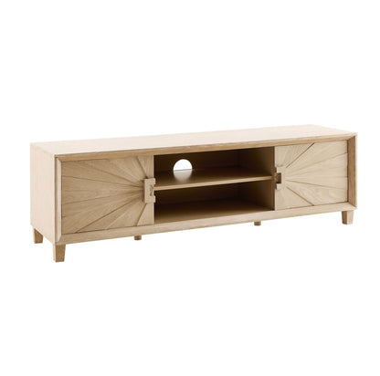 Amaya Ash Tv Unit for TVs up to 65" - Light Wood - DUSK