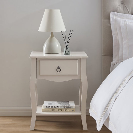 Amelie 1 Drawer Nightstand - Taupe - DUSK