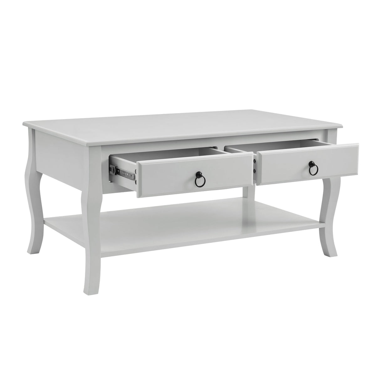 Amelie 3 Piece Living Room Furniture Set - Light Grey - DUSK