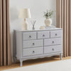 Amelie 7 Drawer Chest - Light Grey - DUSK