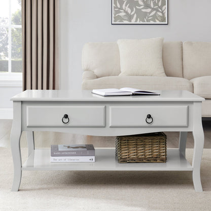 Amelie Coffee Table - Light Grey - DUSK