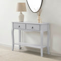 Amelie Console Dressing Table - Light Grey - DUSK