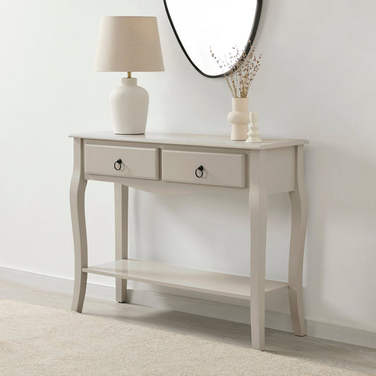 Amelie Console Dressing Table - Taupe - DUSK