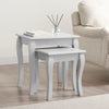 Amelie Nesting Side Table - Light Grey - DUSK