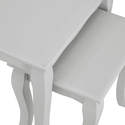 Amelie Nesting Side Table - Light Grey - DUSK