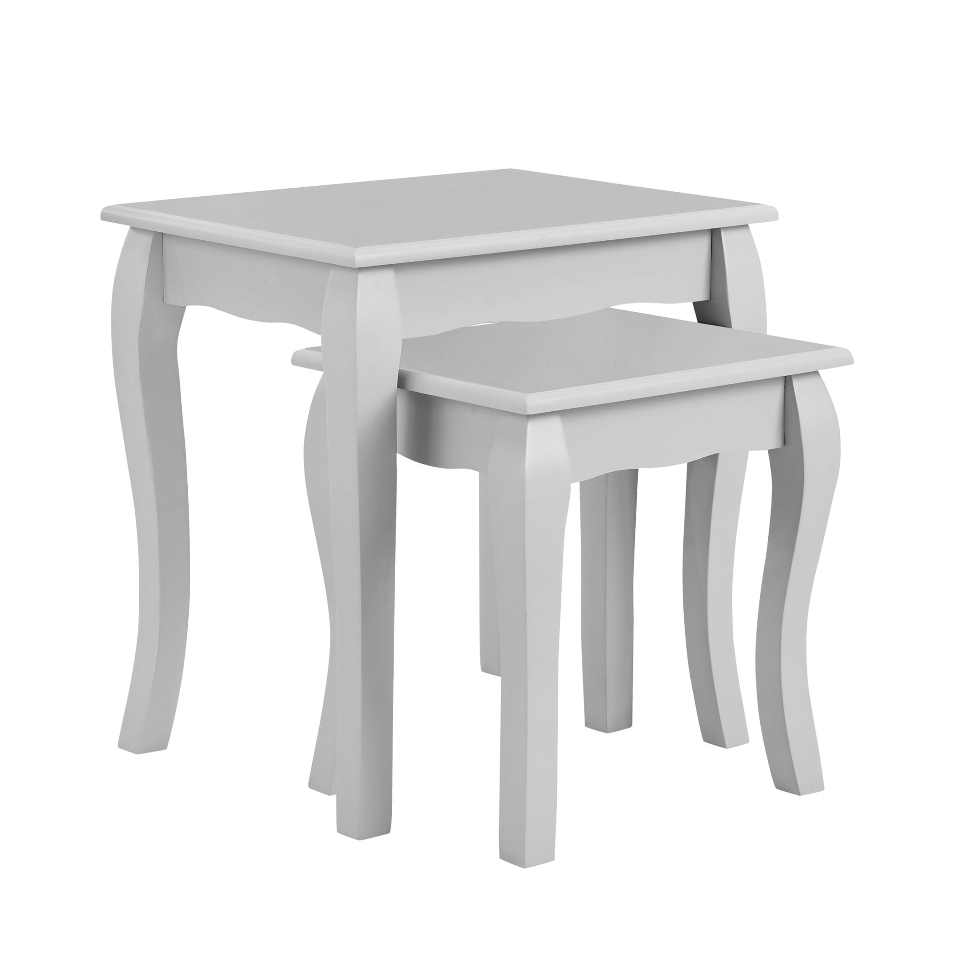 Amelie Nesting Side Table - Light Grey - DUSK