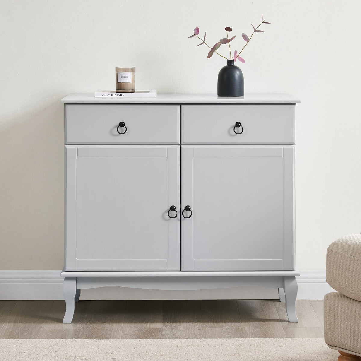Amelie Sideboard - Light Grey - DUSK