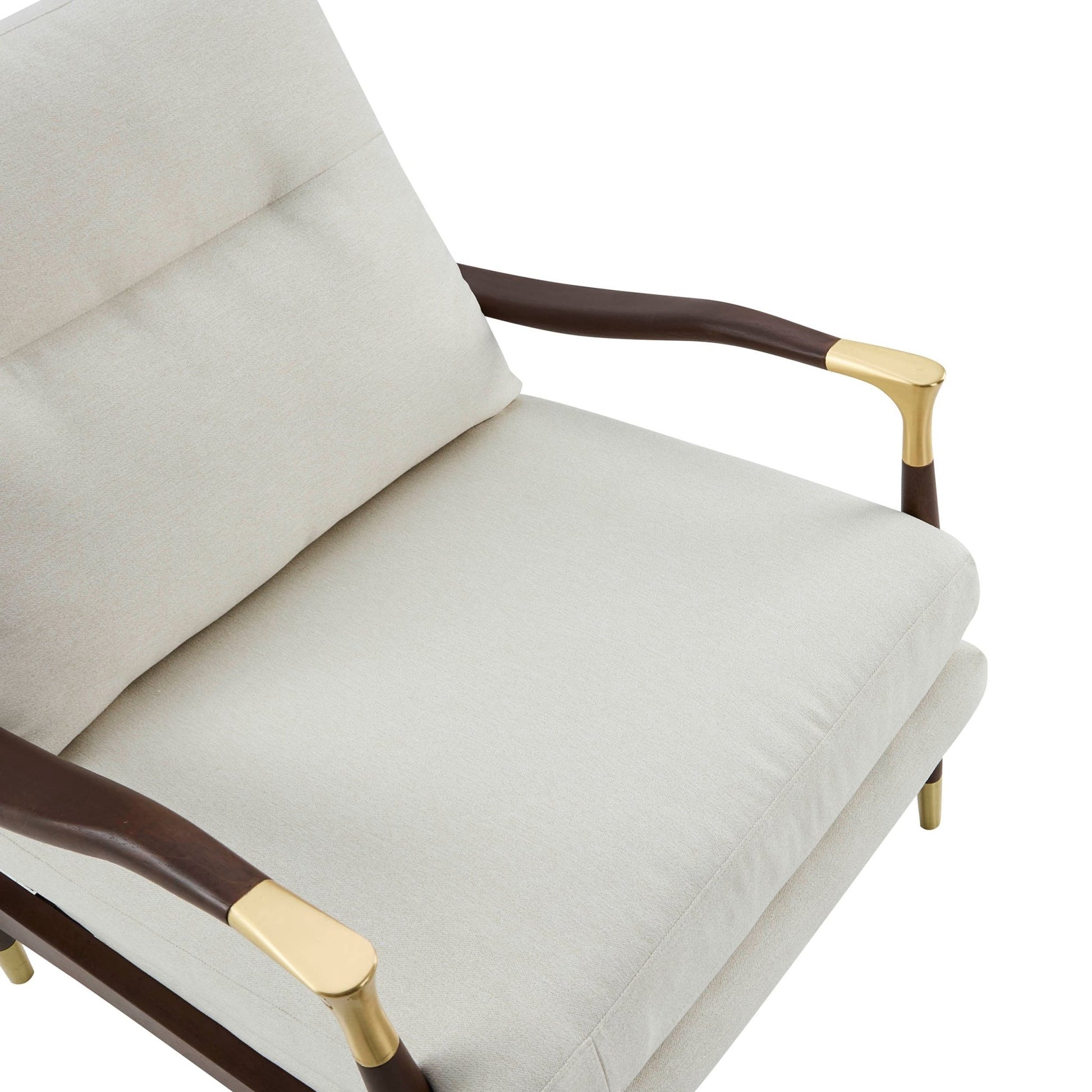 Ana Accent Chair - Cream linen - DUSK