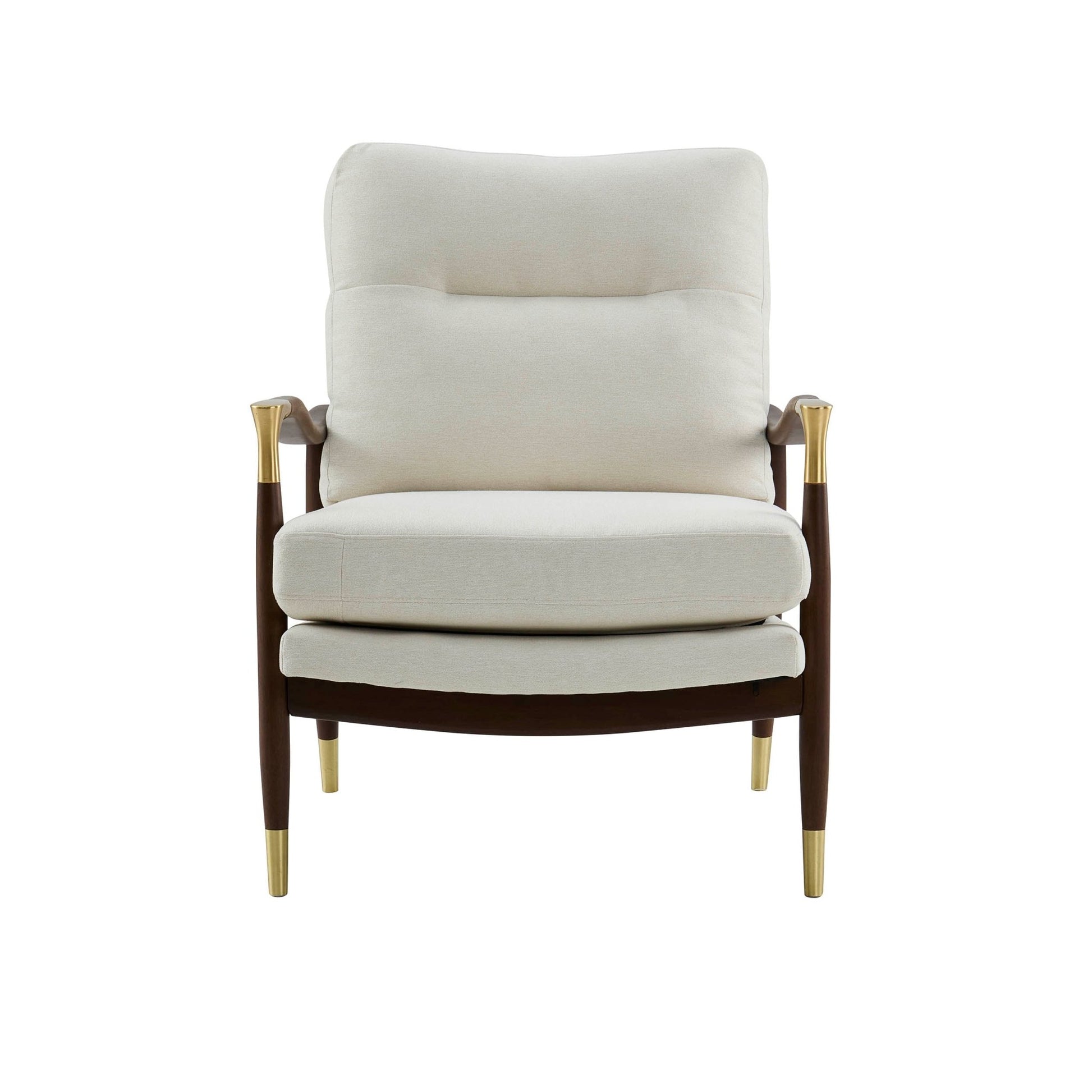 Ana Accent Chair - Cream linen - DUSK