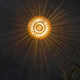 Anillo Glass Ring Wall Light - Amber - DUSK
