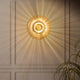 Anillo Glass Ring Wall Light - Clear - DUSK