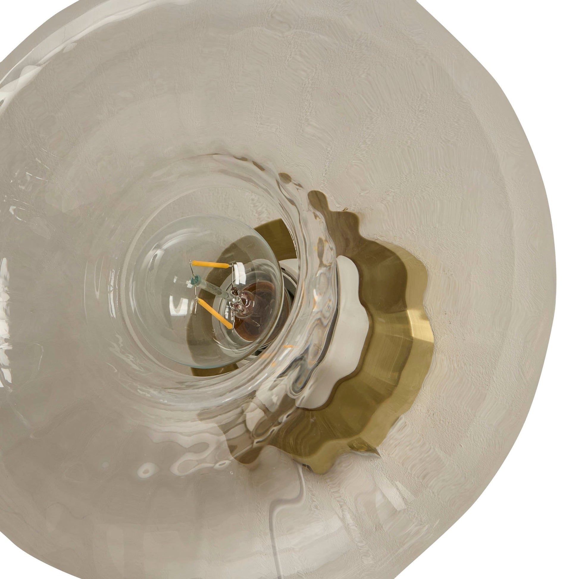 Anillo Glass Ring Wall Light - Clear - DUSK