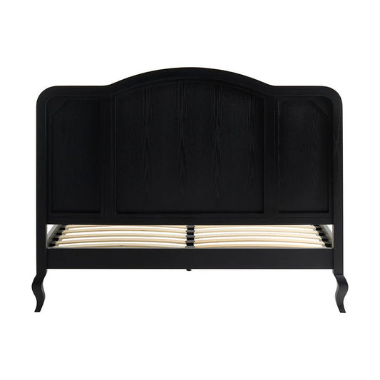 Annecy Rattan Bed Frame - Black - DUSK