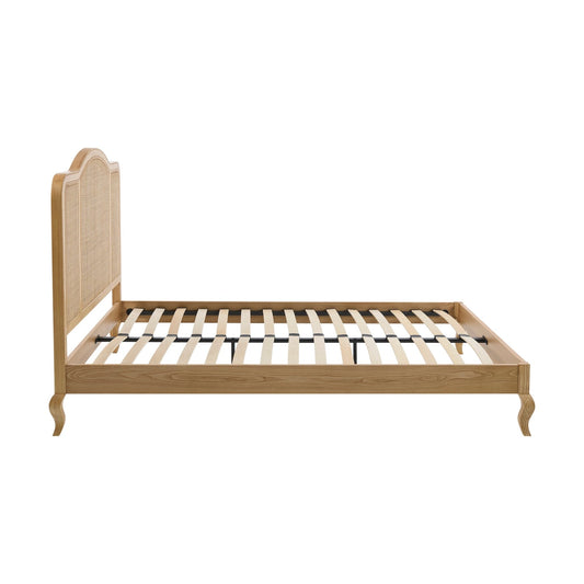 Annecy Rattan Bed Frame - Natural - DUSK