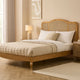 Annecy Rattan Bed Frame - Natural - DUSK