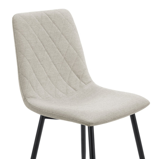 Annie Set Of 2 Dining Chairs - Linen - Stone Grey - DUSK