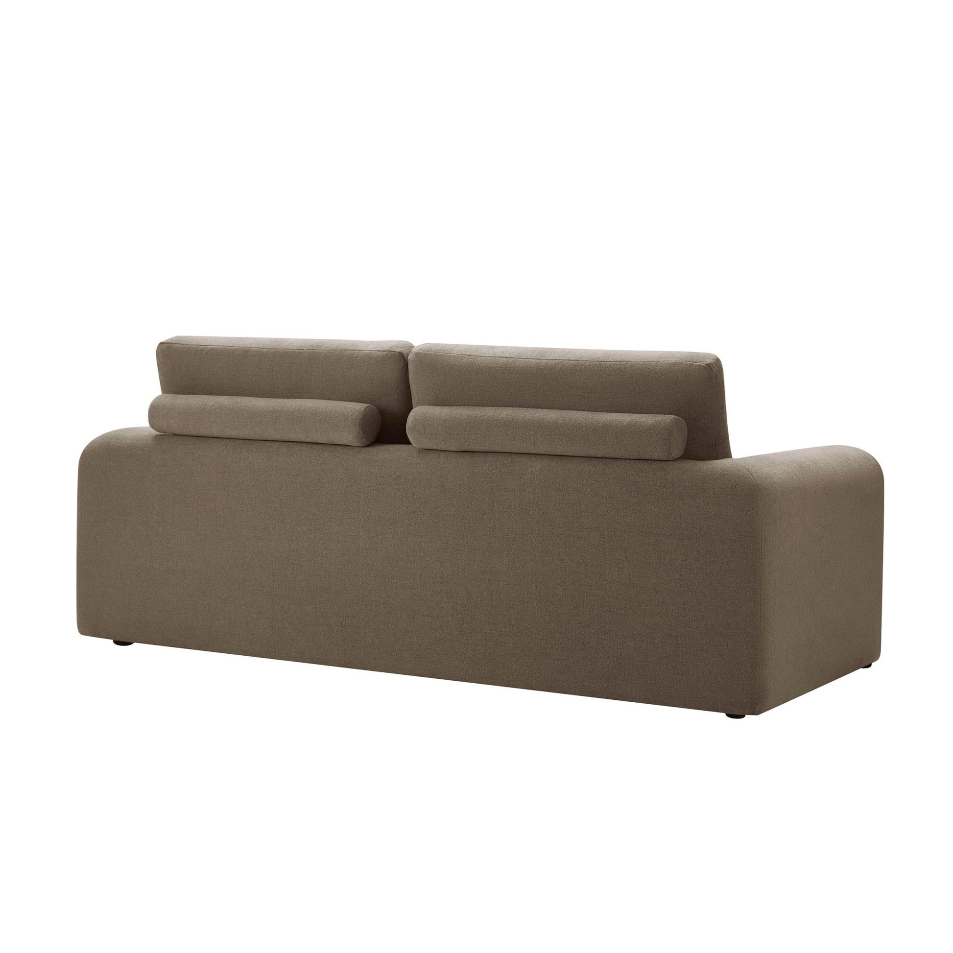 Antalya 3 seater - Chenille Mushroom - DUSK