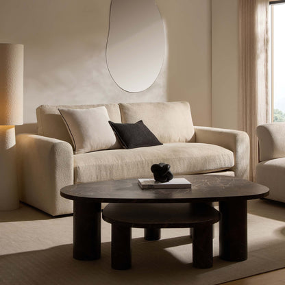 Antalya 3 Seater Sofa - Sand Boucle - DUSK