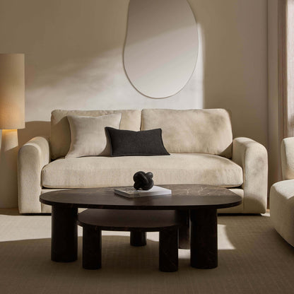 Antalya 3 Seater Sofa - Sand Boucle - DUSK